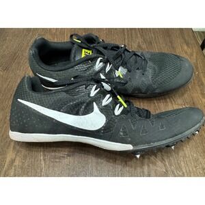 Nike Zoom Rival Multi Track Spikes Black White Mens Athletic Shoes 13M